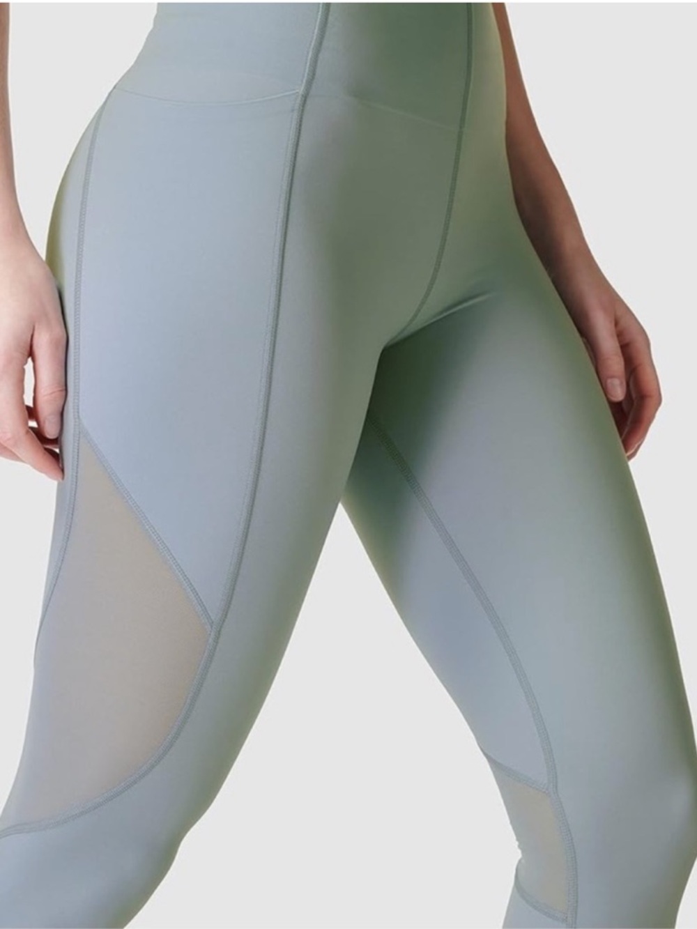 Sweaty Betty light blue leggings - Picture 7 of 8
